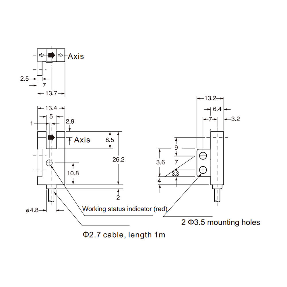 FC-SPX304PZ размеры